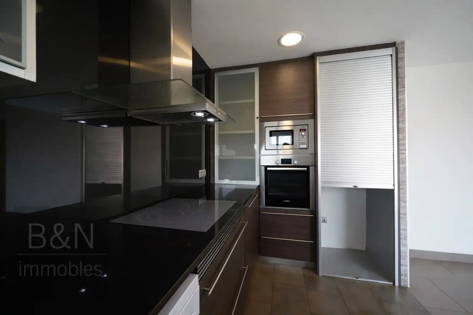 Kitchen of Flat for sale in Terrassa  with Air Conditioner, Heating and Balcony
