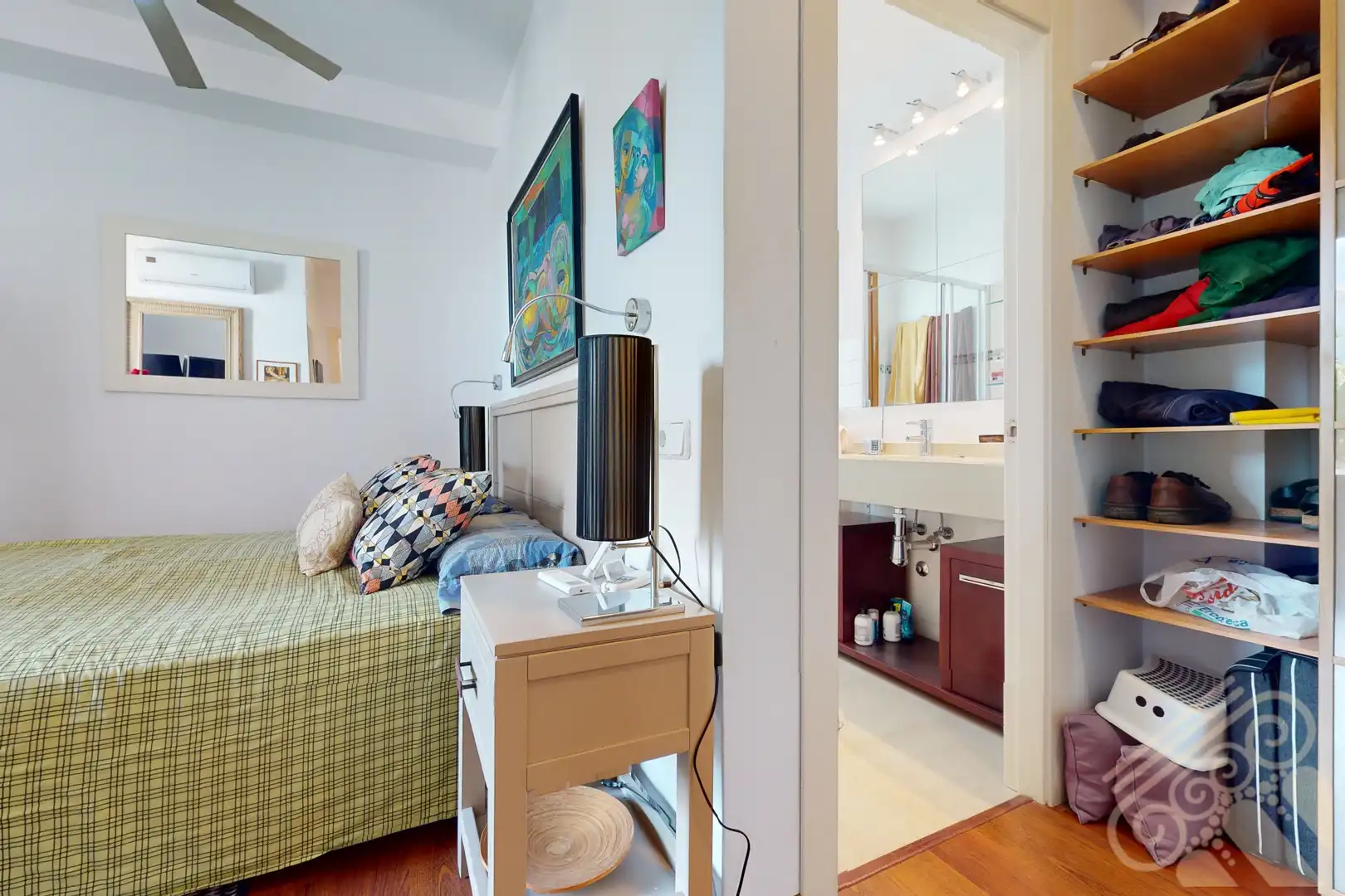 Habitación de Casa o chalet en venta en Mojácar con Aire acondicionado, Jardín privado y Parquet