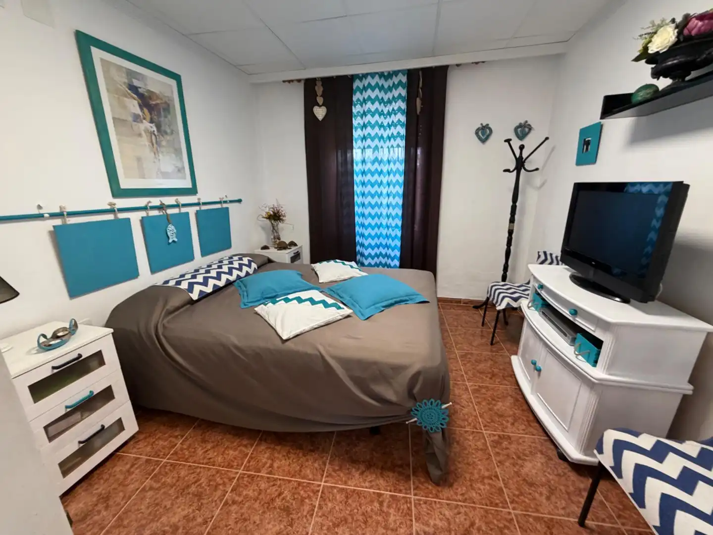 Bedroom of Ground floor for sale in Chilches / Xilxes  with Private garden, Terrace and Furnished