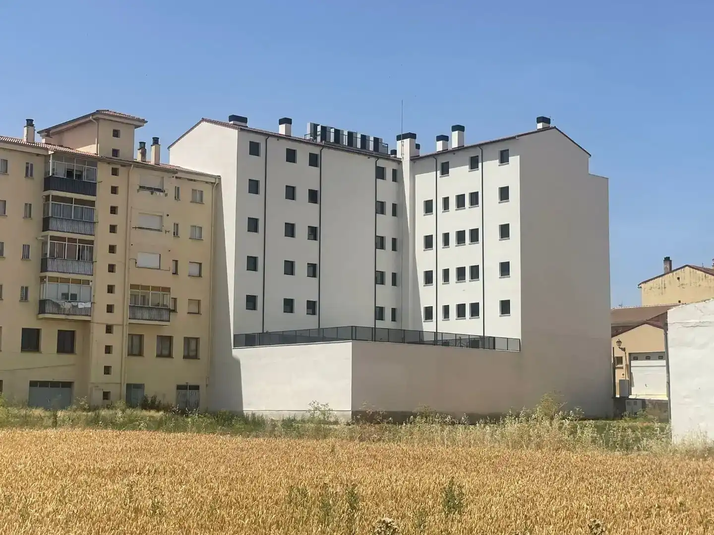 Vista exterior de Piso en venta en Ólvega con Trastero