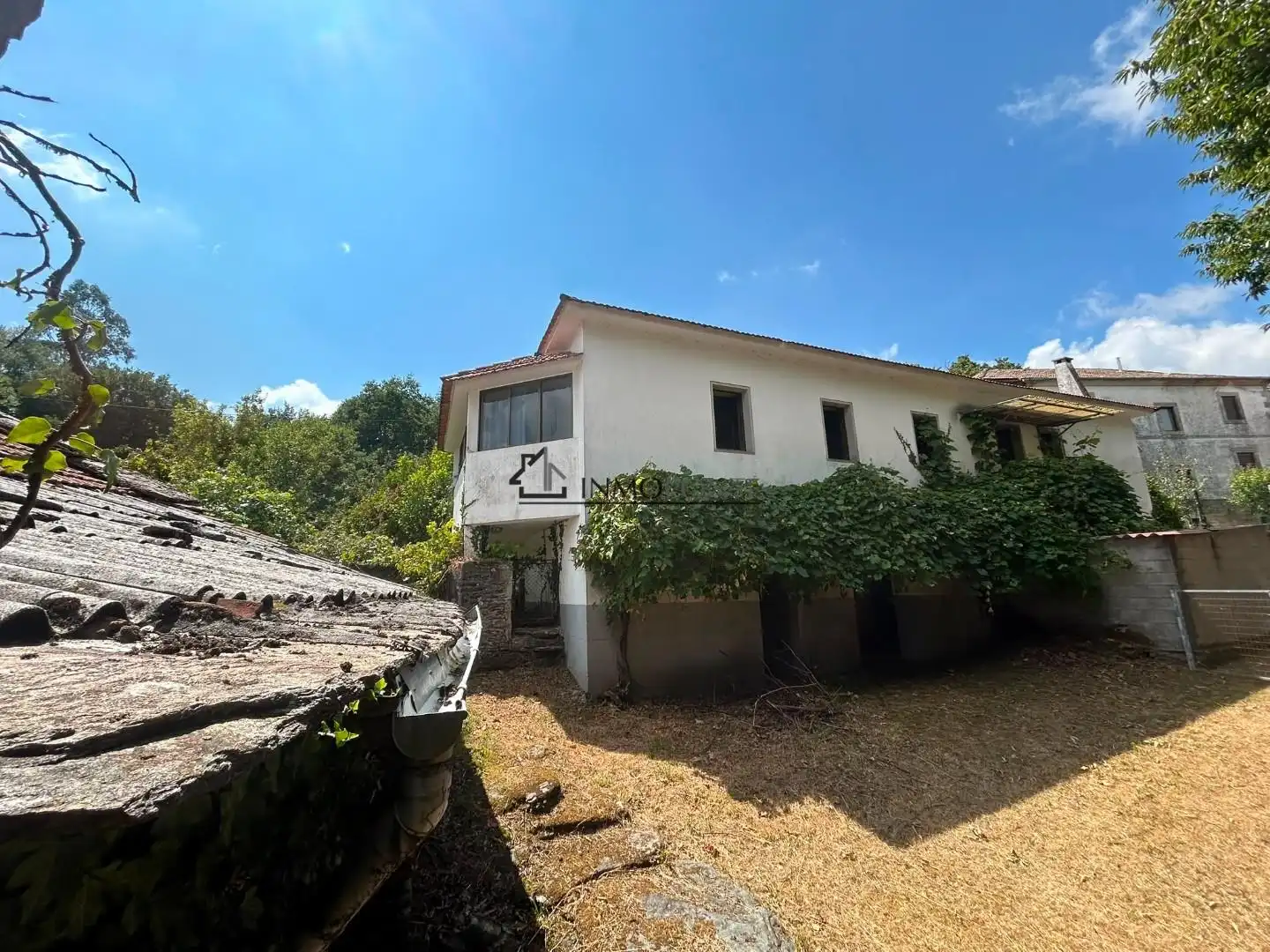 Vista exterior de Casa o xalet en venda en Forcarei amb Calefacció, Jardí privat i Traster