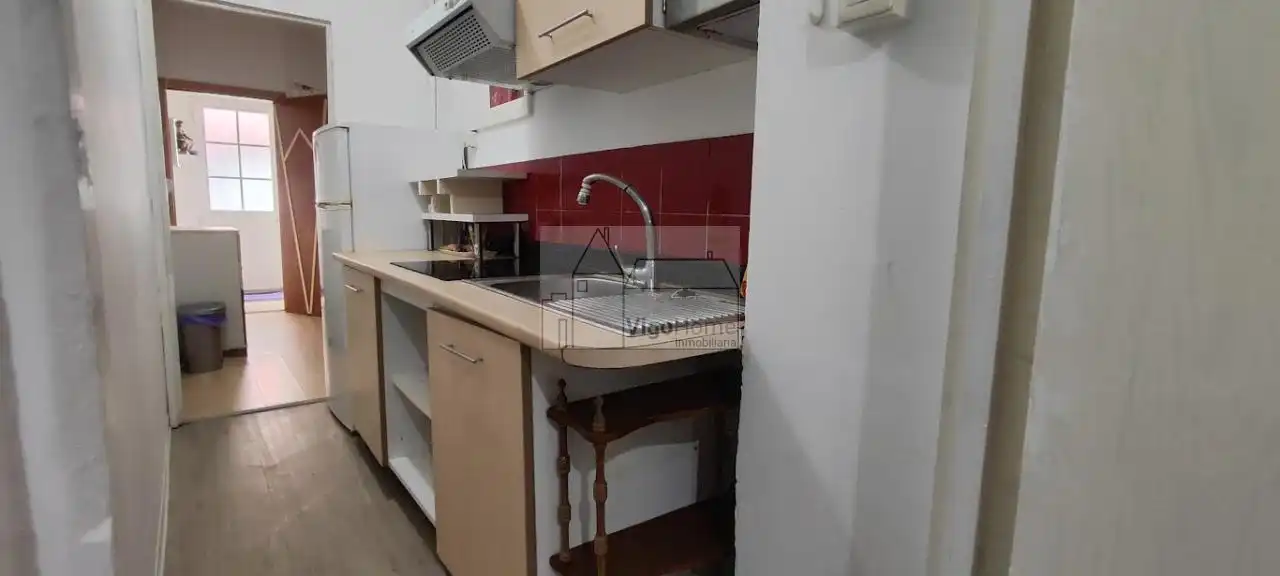 Kitchen of Apartments for sale in Moaña  with Storage room and Furnished