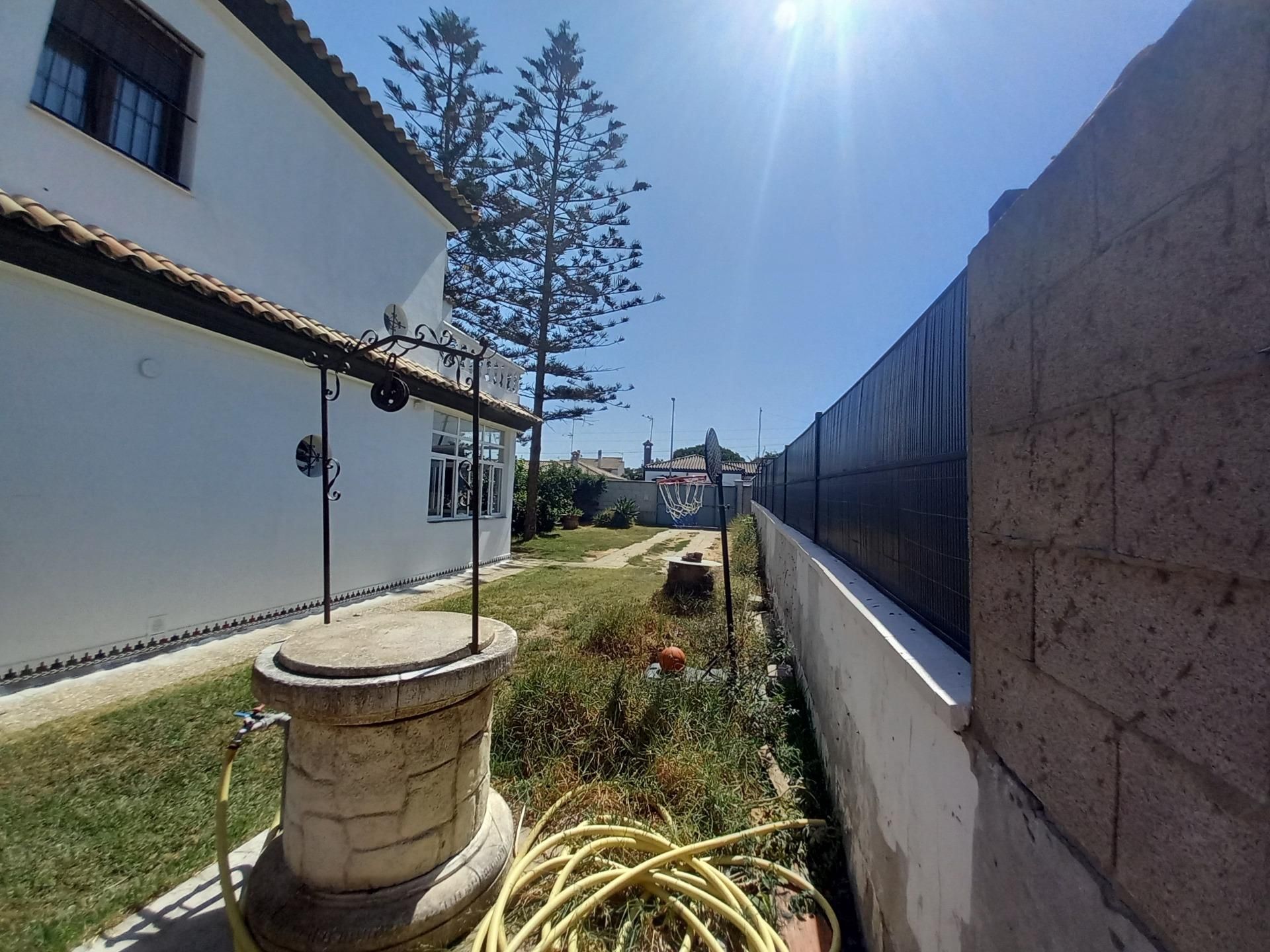 Exterior view of House or chalet for sale in Chiclana de la Frontera  with Terrace