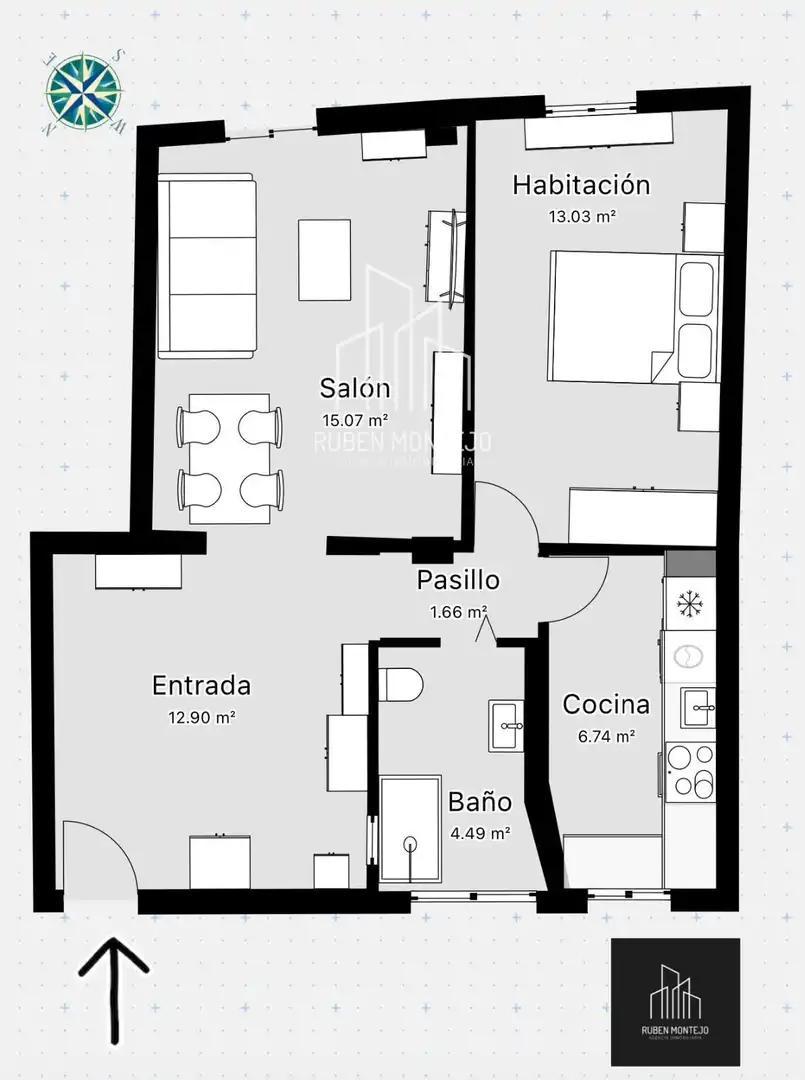 Piso en venta en Salamanca con Calefacción, Amueblado y Horno