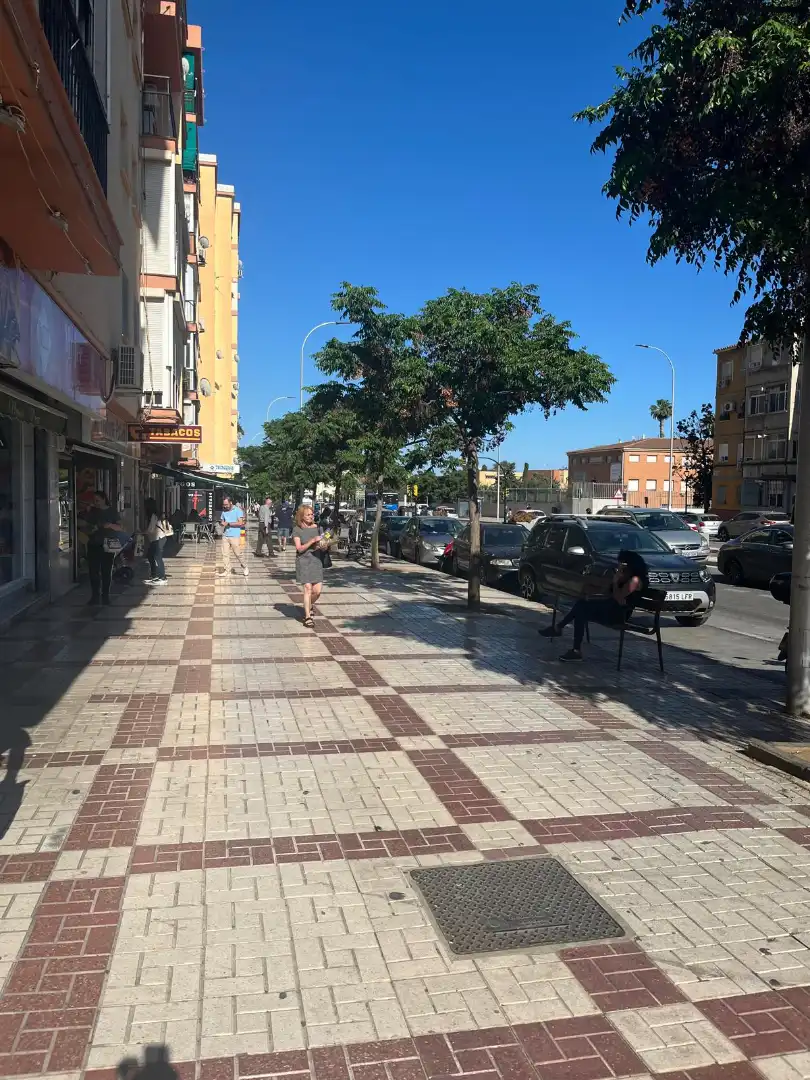Vista exterior de Piso en venta en Málaga con Aire acondicionado, Jardín privado y Terraza