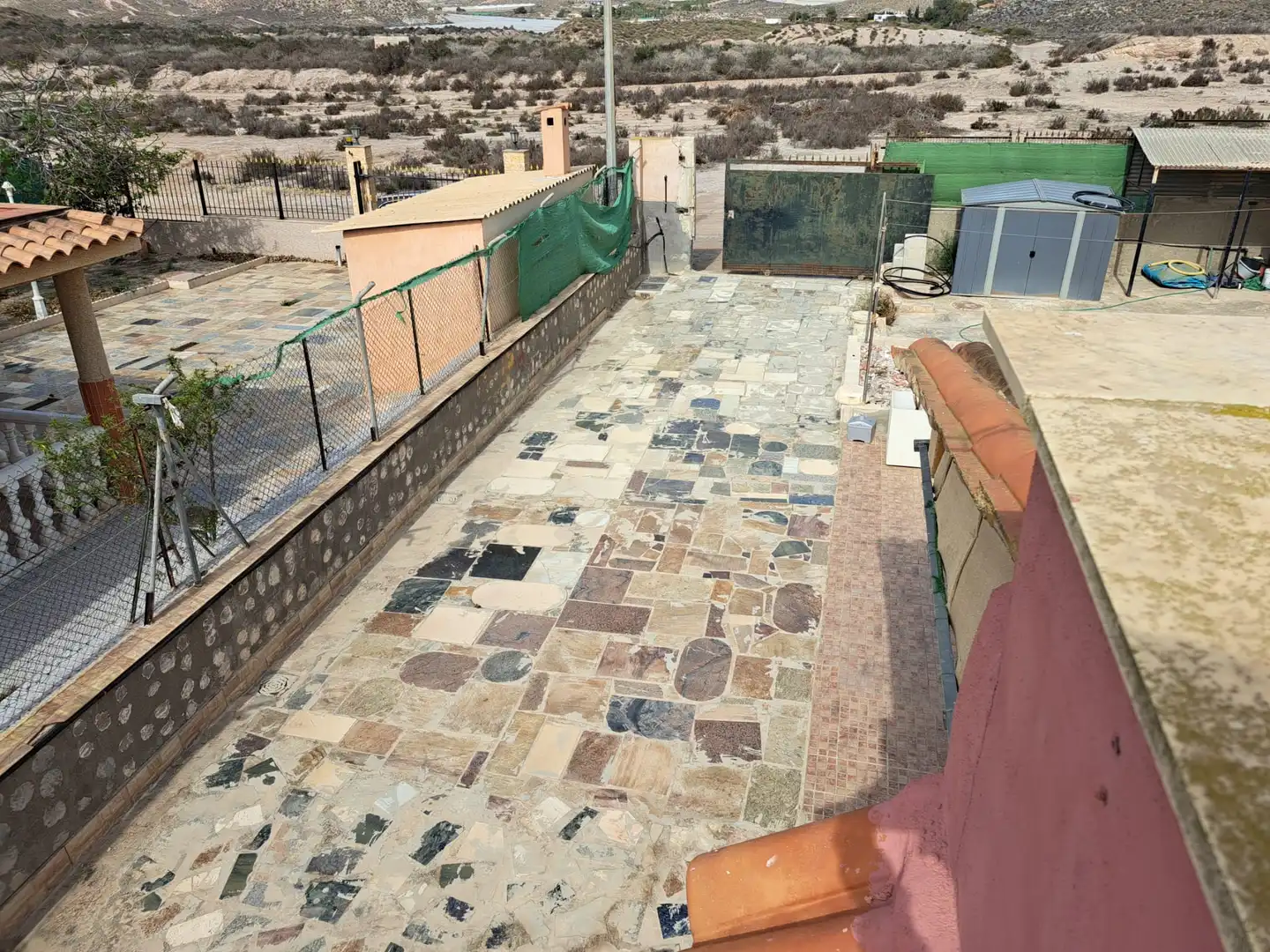 Terrasse von Einfamilien-Reihenhaus zum Verkauf in Águilas
