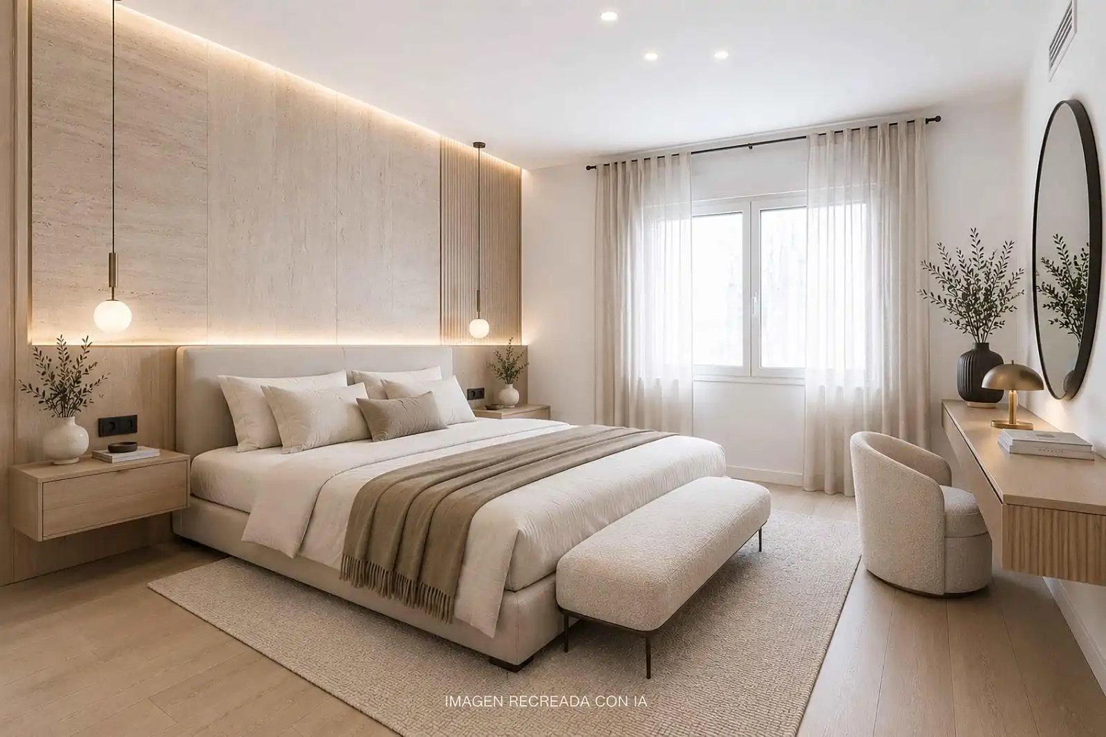 Bedroom of Attic for sale in Sabadell  with Air Conditioner, Heating and Terrace