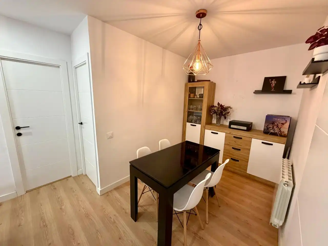 Dining room of Attic for sale in Barcelona  with Air Conditioner, Heating and Parquet flooring