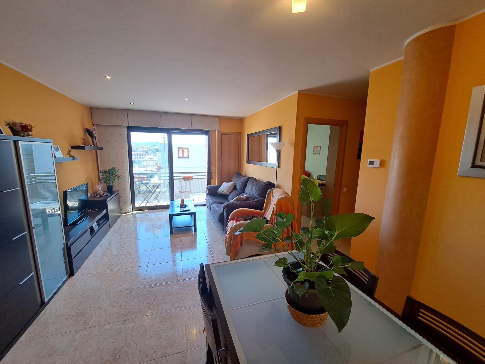 Sala d'estar de Pis en venda en Santa Margarida de Montbui amb Calefacció i Balcó