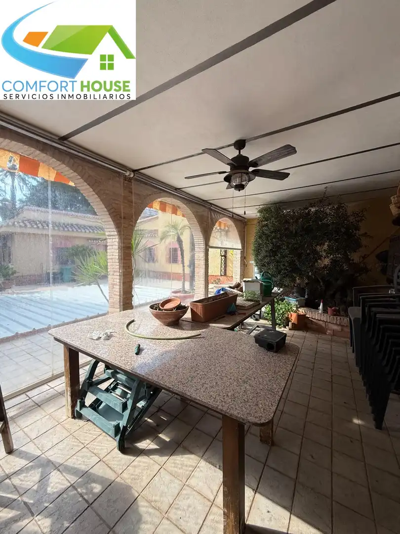 Terraza de Finca rústica en venta en Cartagena con Jardín privado y Piscina