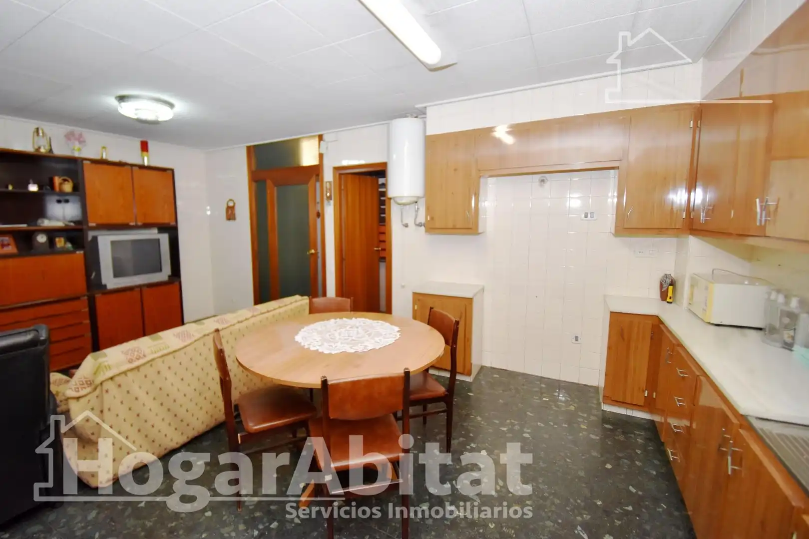 Küche von Wohnung zum Verkauf in Vila-real mit Terrasse, Möbliert und Balkon