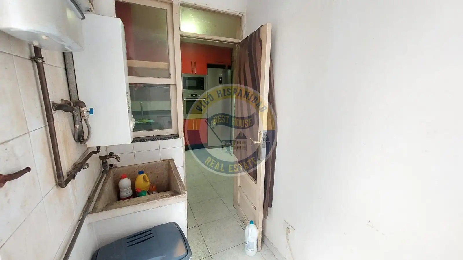 Kitchen of Flat for sale in Vigo   with Storage room and Furnished