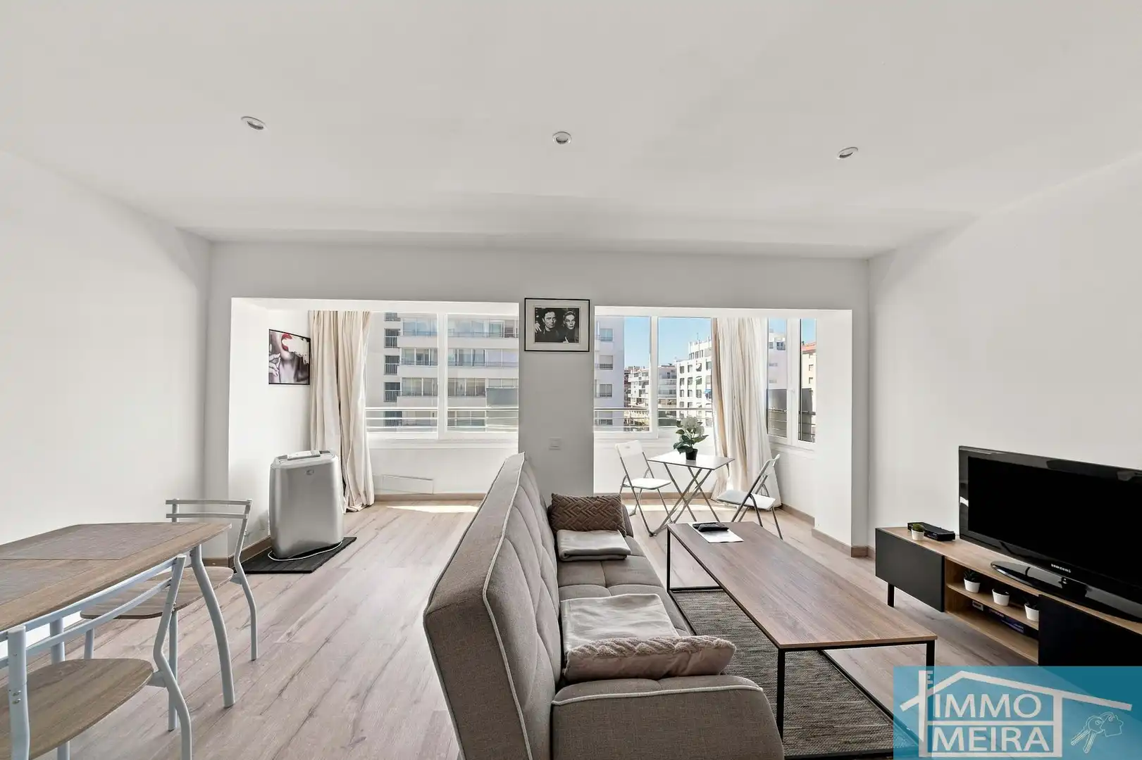 Sala de estar de Apartamento en venta en Roses con Aire acondicionado, Calefacción y Terraza