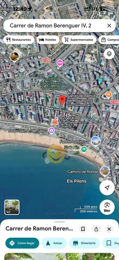 Vista exterior de Piso en venta en Salou con Terraza, Horno y Balcón