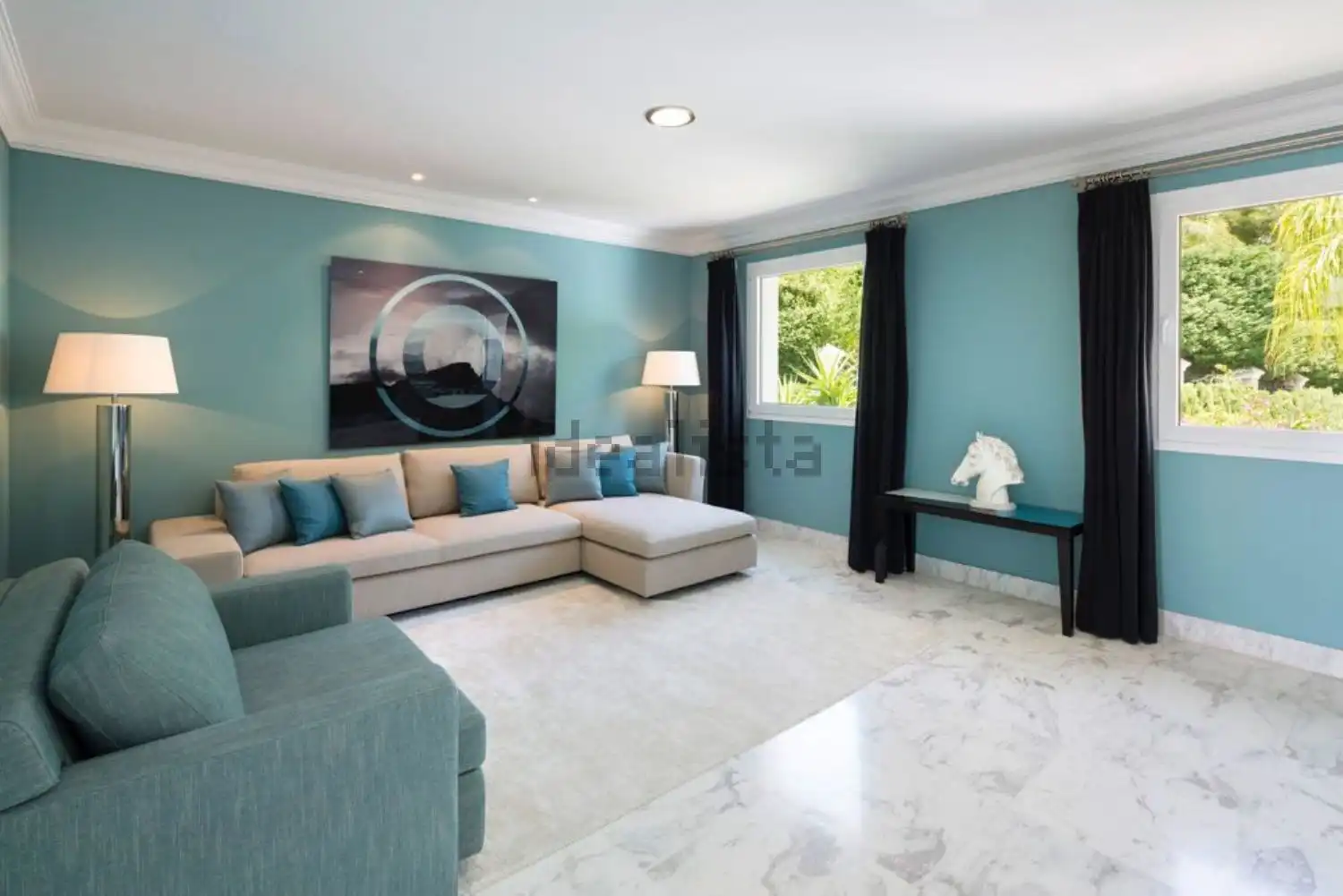 Living room of Houses for rent in Marbella