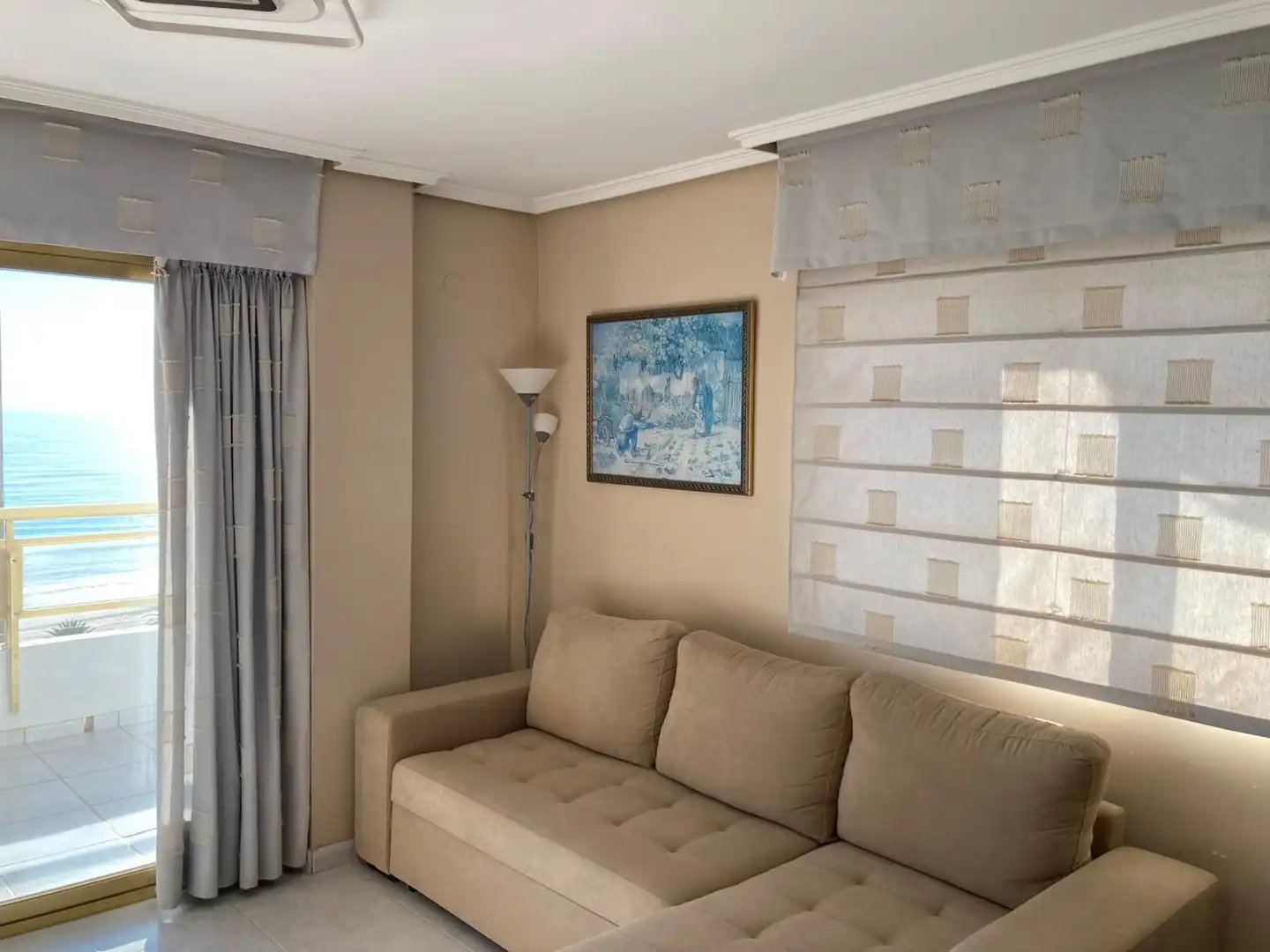 Living room of Attic for rent in Cullera  with Terrace, Furnished and Community pool