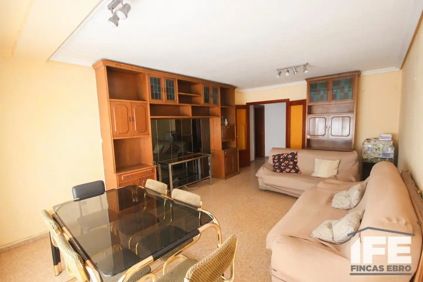 Sala de estar de Piso en venta en Corella con Calefacción