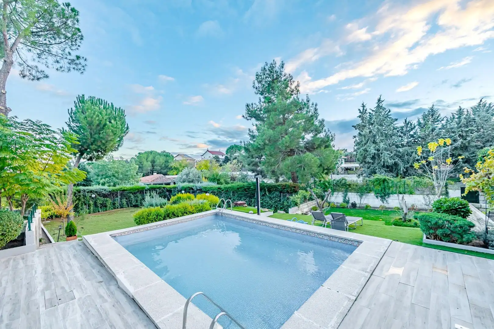 Swimming pool of Houses for sale in Valdemorillo  with Heating, Private garden and Terrace