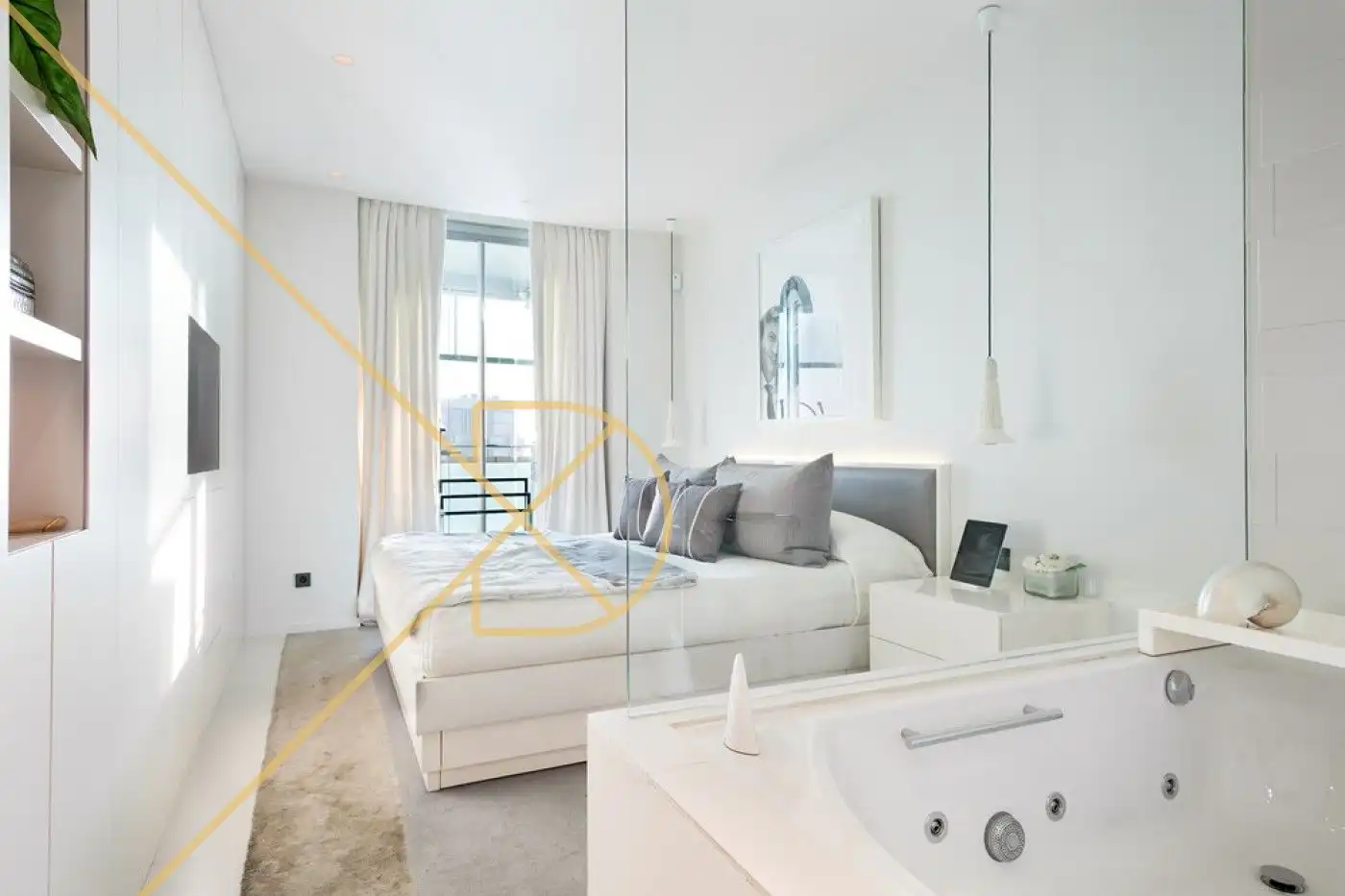 Bedroom of Duplexes for sale in Barcelona  with Air Conditioner, Heating and Terrace