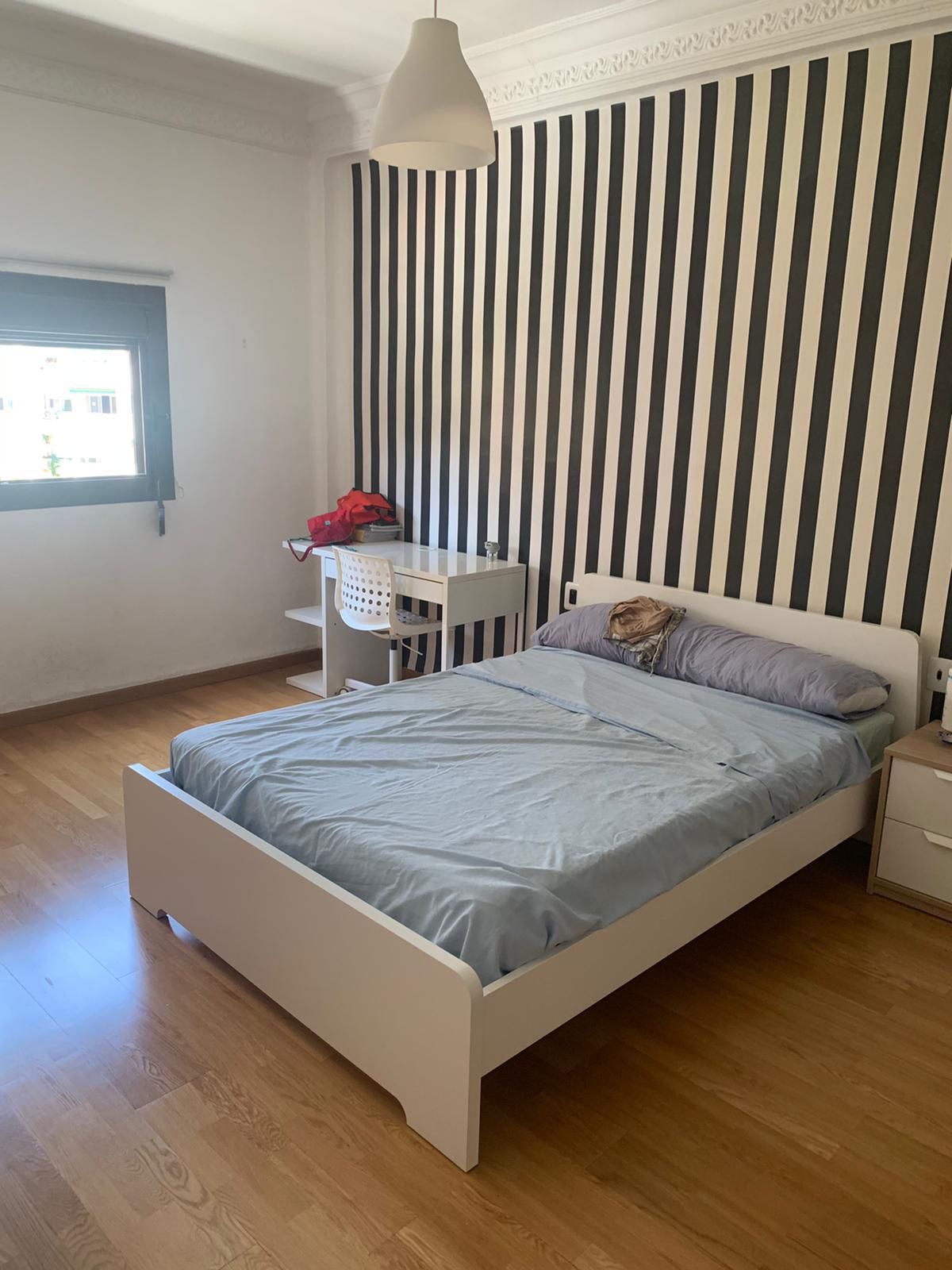 Bedroom of Flat for sale in  Valencia Capital  with Balcony