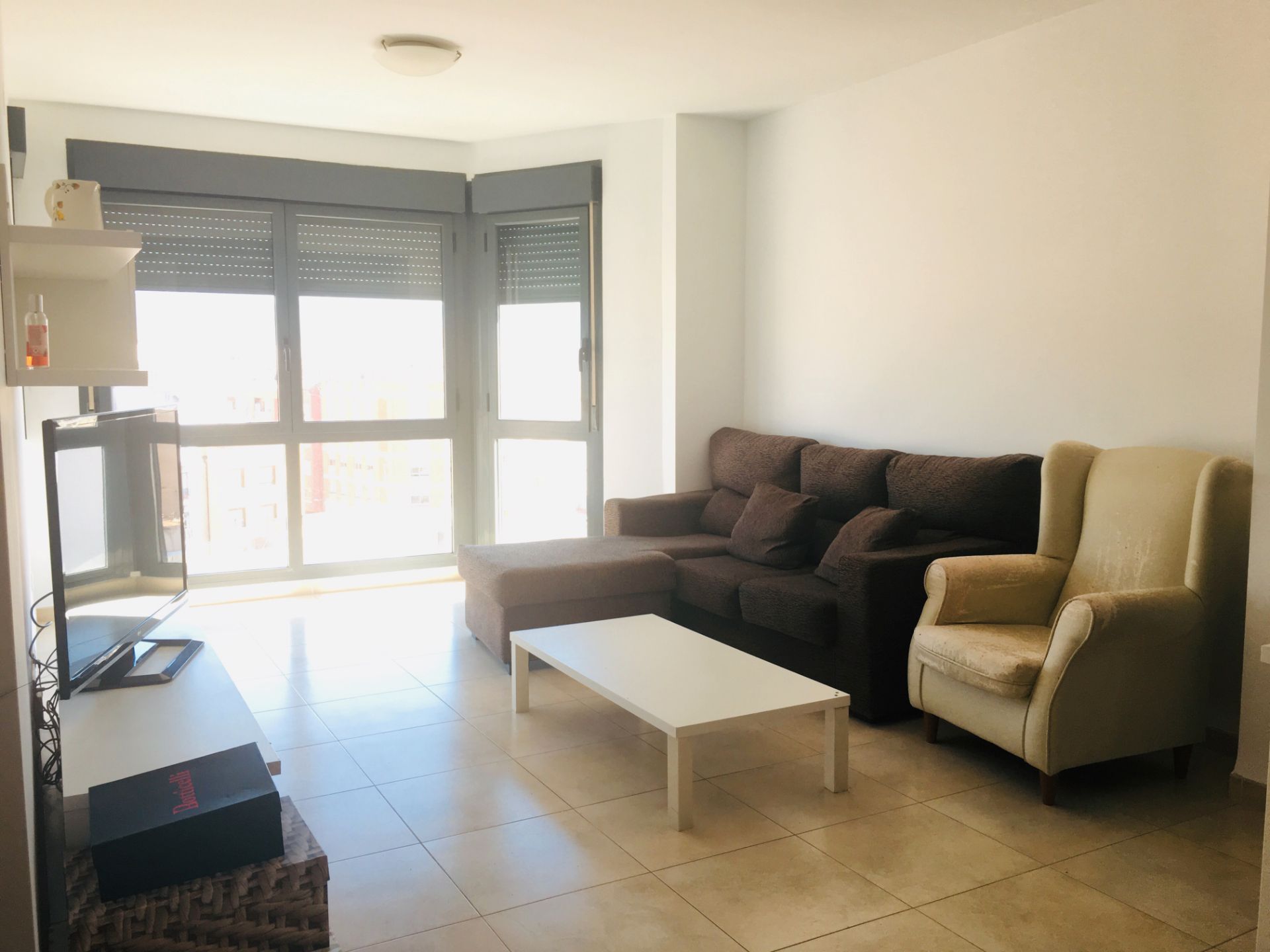 Sala d'estar de Pis en venda en Castellón de la Plana / Castelló de la Plana amb Moblat