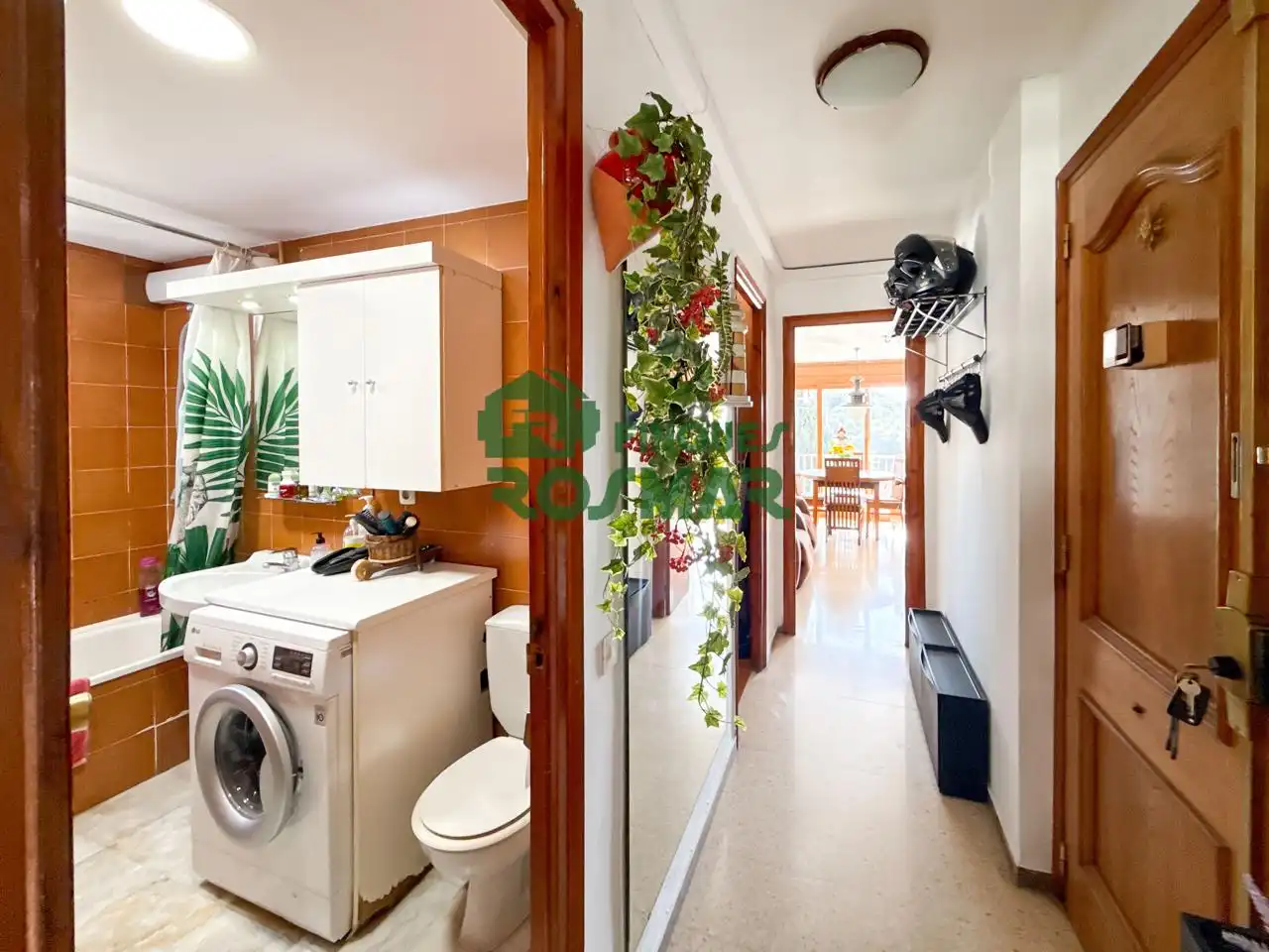 Außenansicht von Wohnung zum Verkauf in Lloret de Mar mit Klimaanlage, Heizung und Terrasse