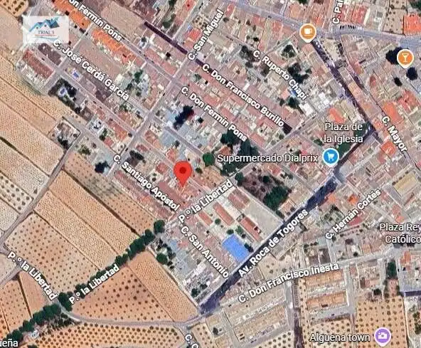 Vista exterior de Casa o chalet en venta en Algueña