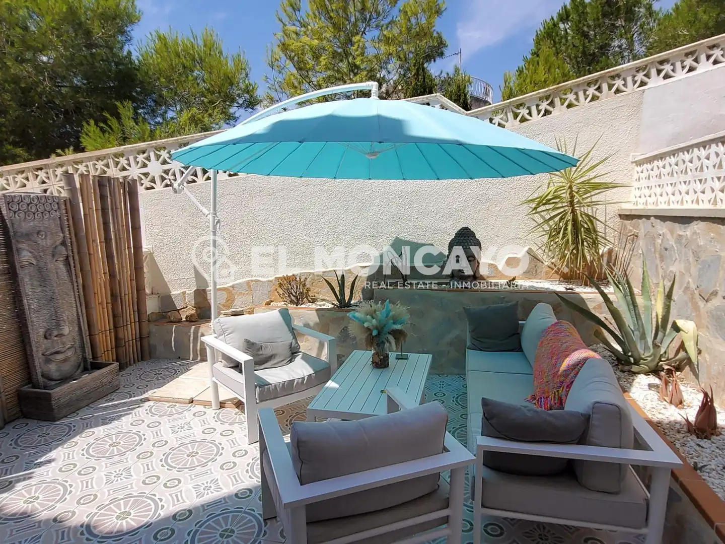 Terraza de Casa adosada en venta en Rojales con Aire acondicionado, Calefacción y Jardín privado