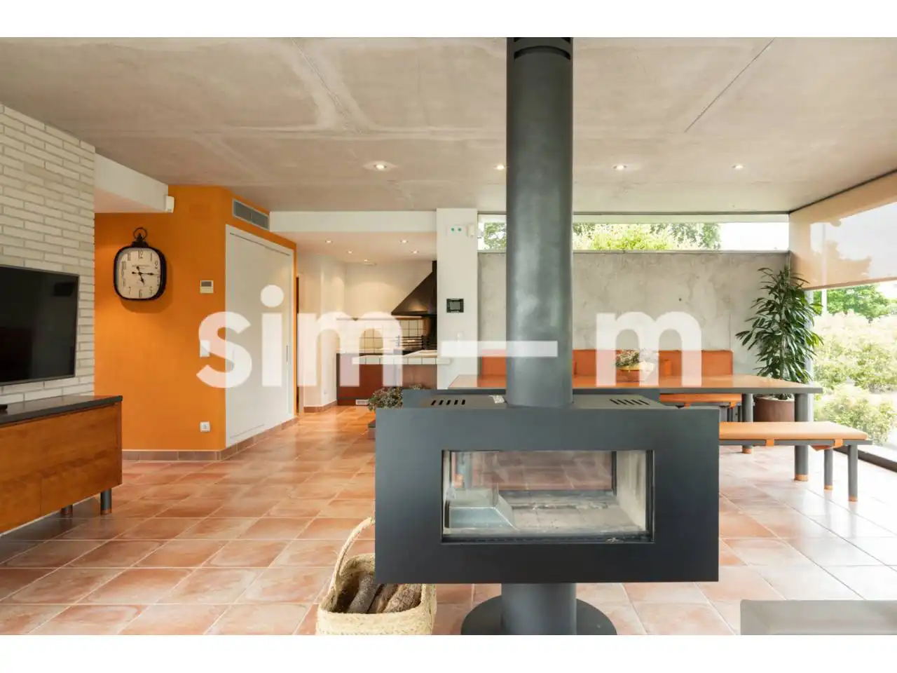 Sala de estar de Casa o chalet en venta en Taradell con Aire acondicionado, Calefacción y Jardín privado