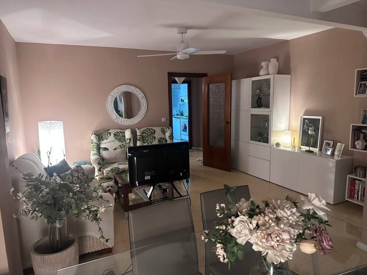 Sala de estar de Piso en venta en  Valencia Capital con Terraza, Amueblado y Alarma