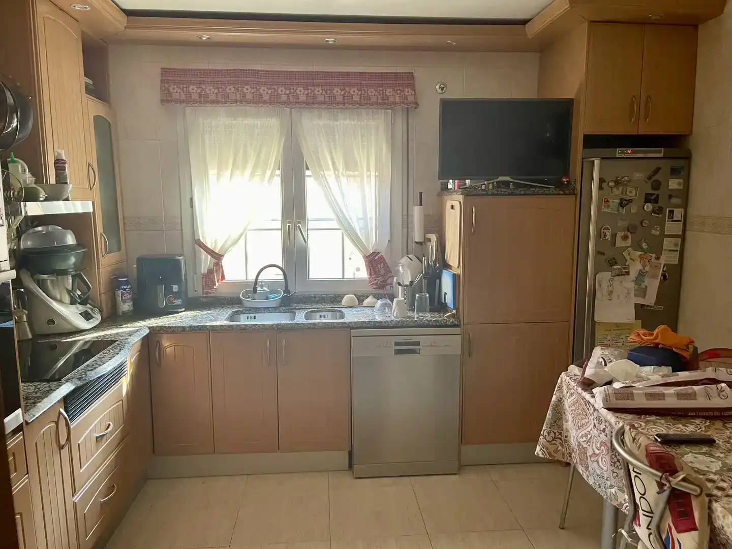 Cuina de Casa adosada en venda en Guadarrama amb Piscina