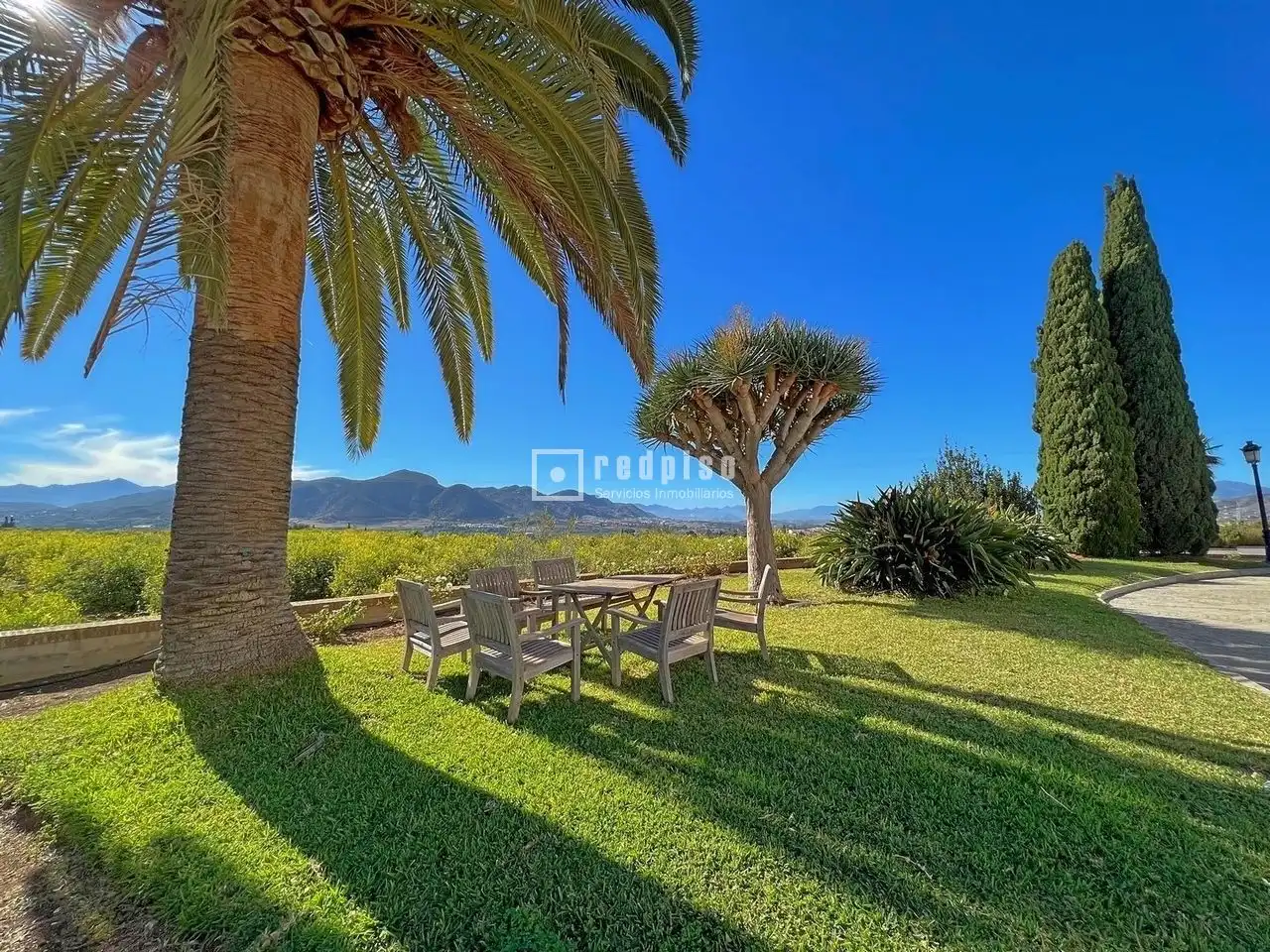 Jardín de Casa o chalet en venta en Cártama con Aire acondicionado, Terraza y Trastero