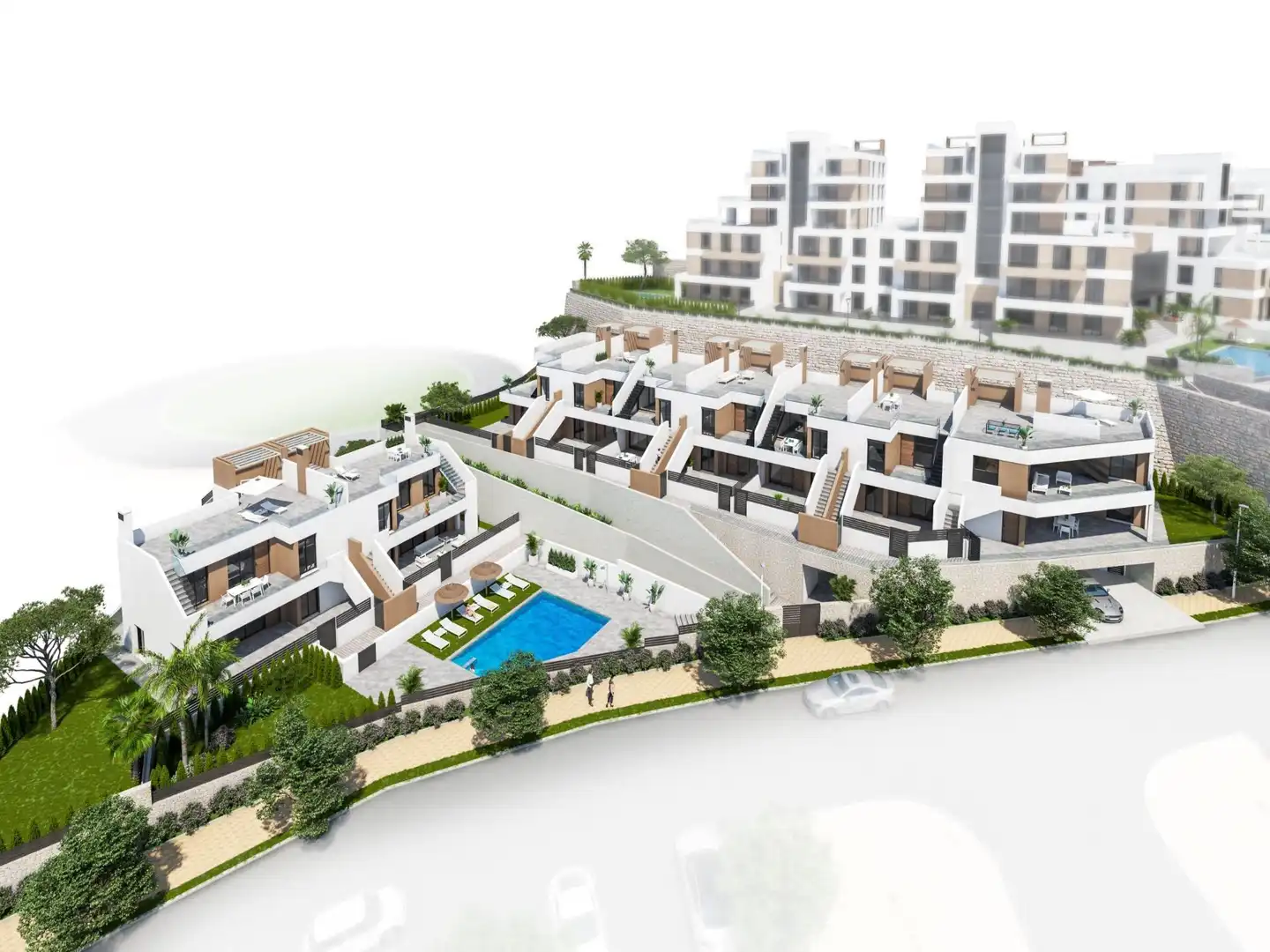 Vista exterior de Piso en venta en Vera