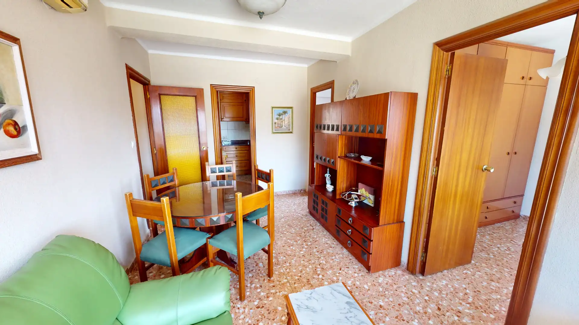 Dining room of Flat for sale in Alicante / Alacant  with Air Conditioner