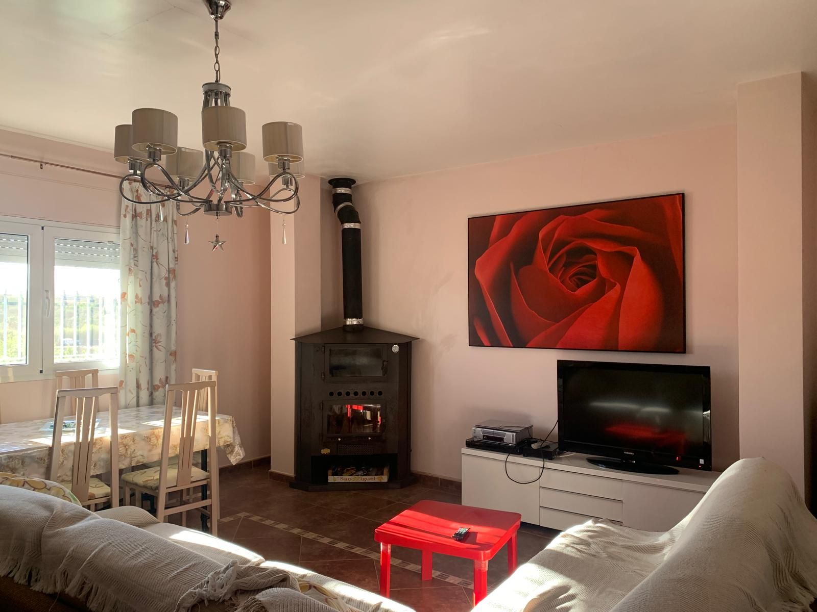 Sala de estar de Casa o chalet en venta en Málaga Capital con Aire acondicionado, Jardín privado y Terraza