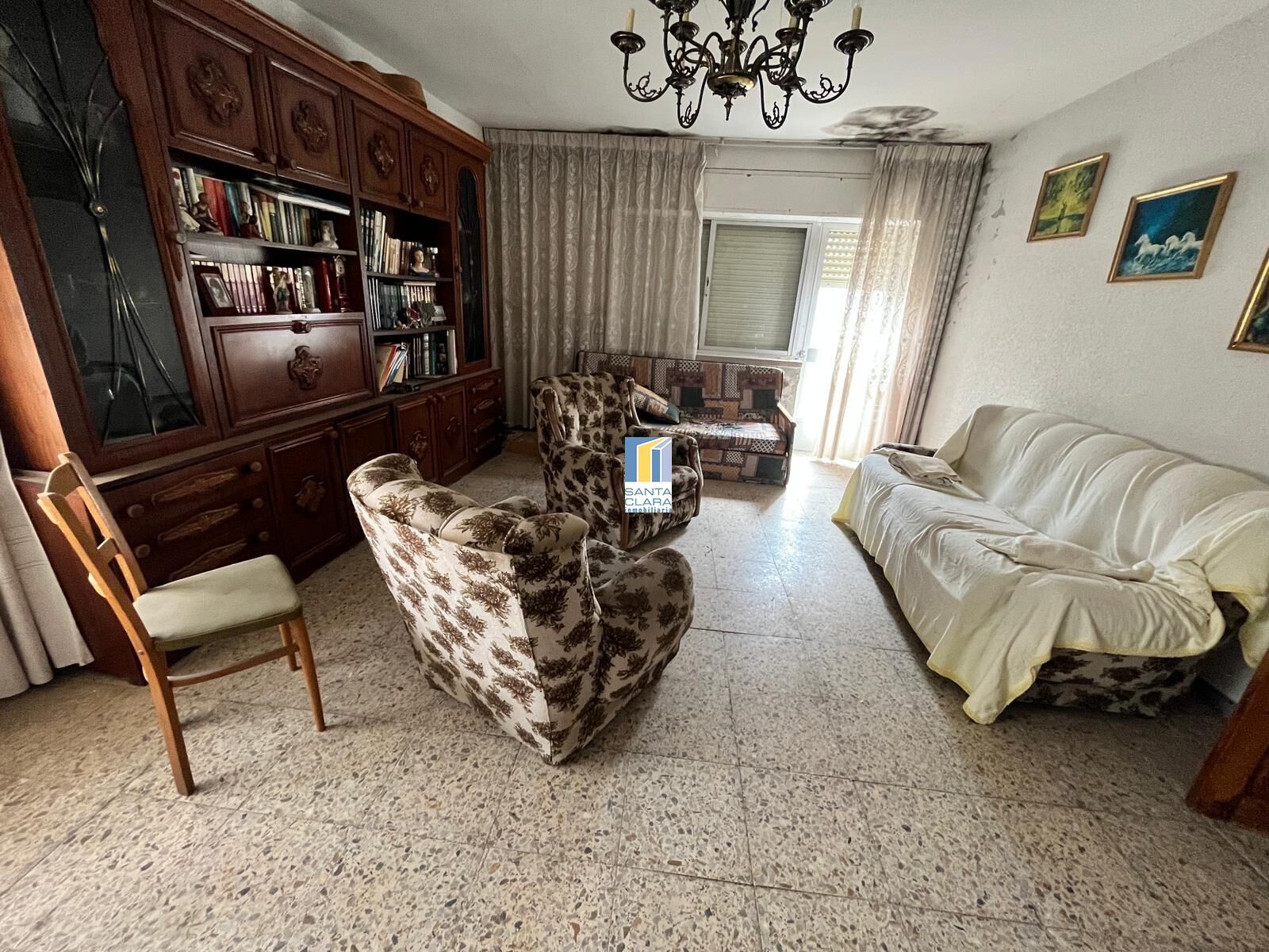 Sala de estar de Casa o chalet en venta en Corrales del Vino con Terraza y Balcón