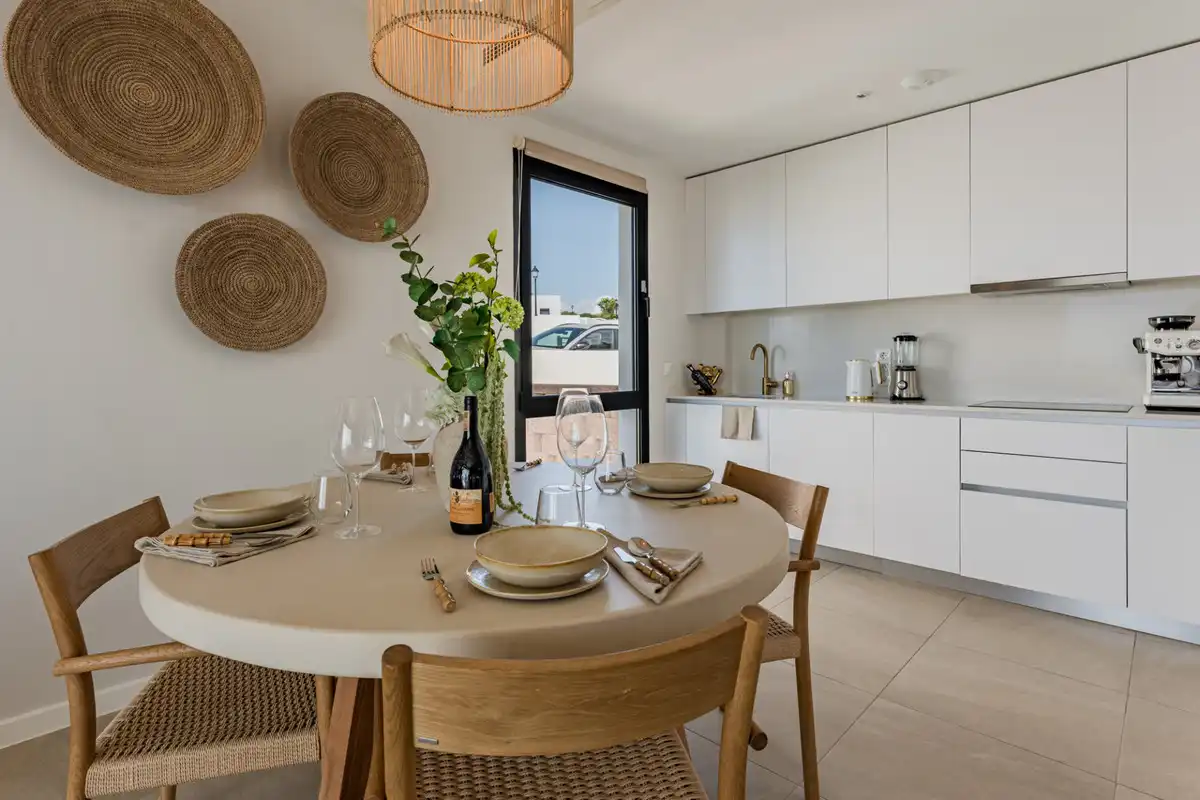 Dining room of Detached homes for sale in Mijas  with Private garden and Swimming Pool