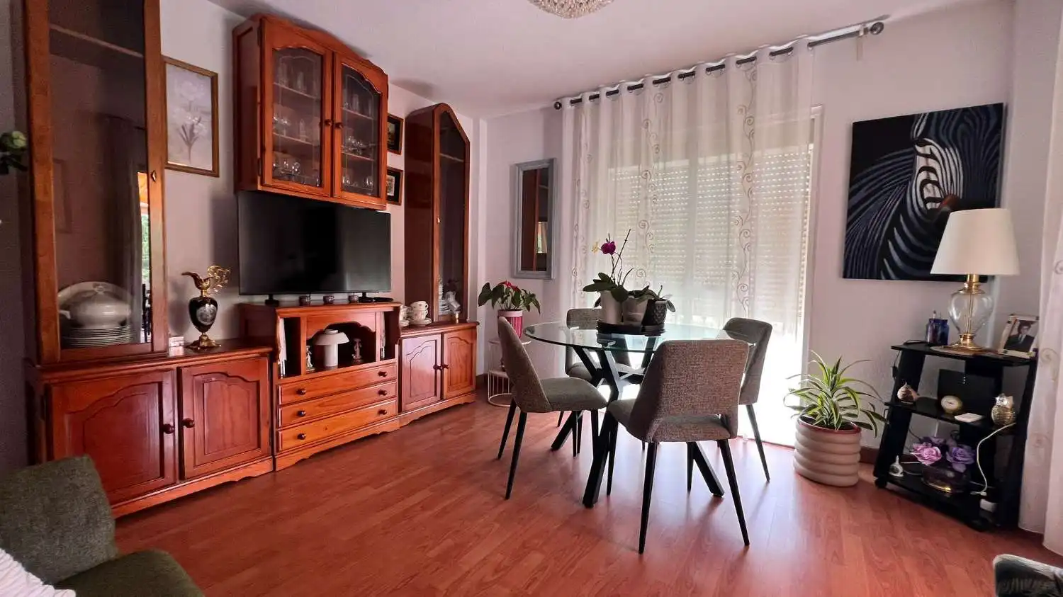 Living room of Attic for sale in Vélez-Málaga  with Air Conditioner, Parquet flooring and Terrace