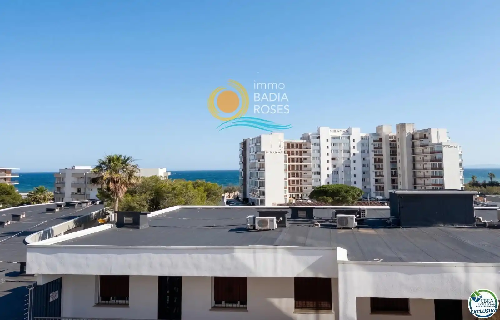 Vista exterior de Piso en venta en Roses con Calefacción, Parquet y Terraza