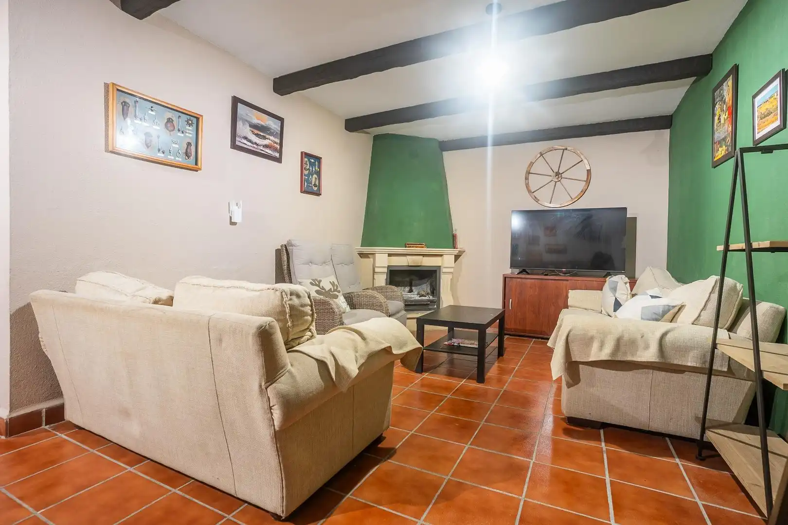 Sala d'estar de Casa adosada en venda en Los Molinos - Villa Blanca