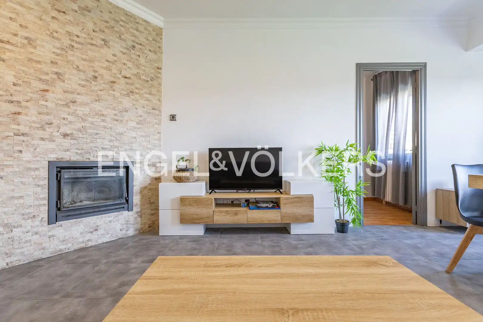 Wohnzimmer von Wohnung zum Verkauf in Navàs mit Heizung