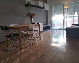 Dining room of Flat to rent in  Madrid Capital  with Air Conditioner, Private garden and Terrace