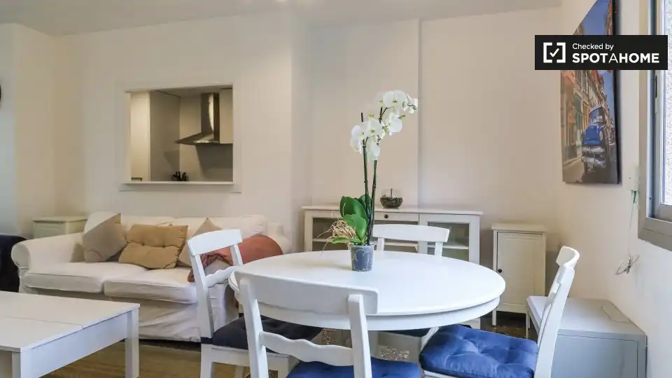 Comedor de Piso de alquiler en Valencia con Aire acondicionado, Calefacción y Amueblado