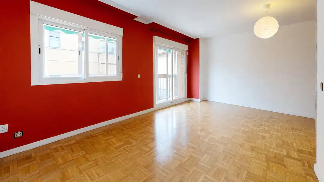 Sala de estar de Piso de alquiler en Madrid con Aire acondicionado, Calefacción y Terraza