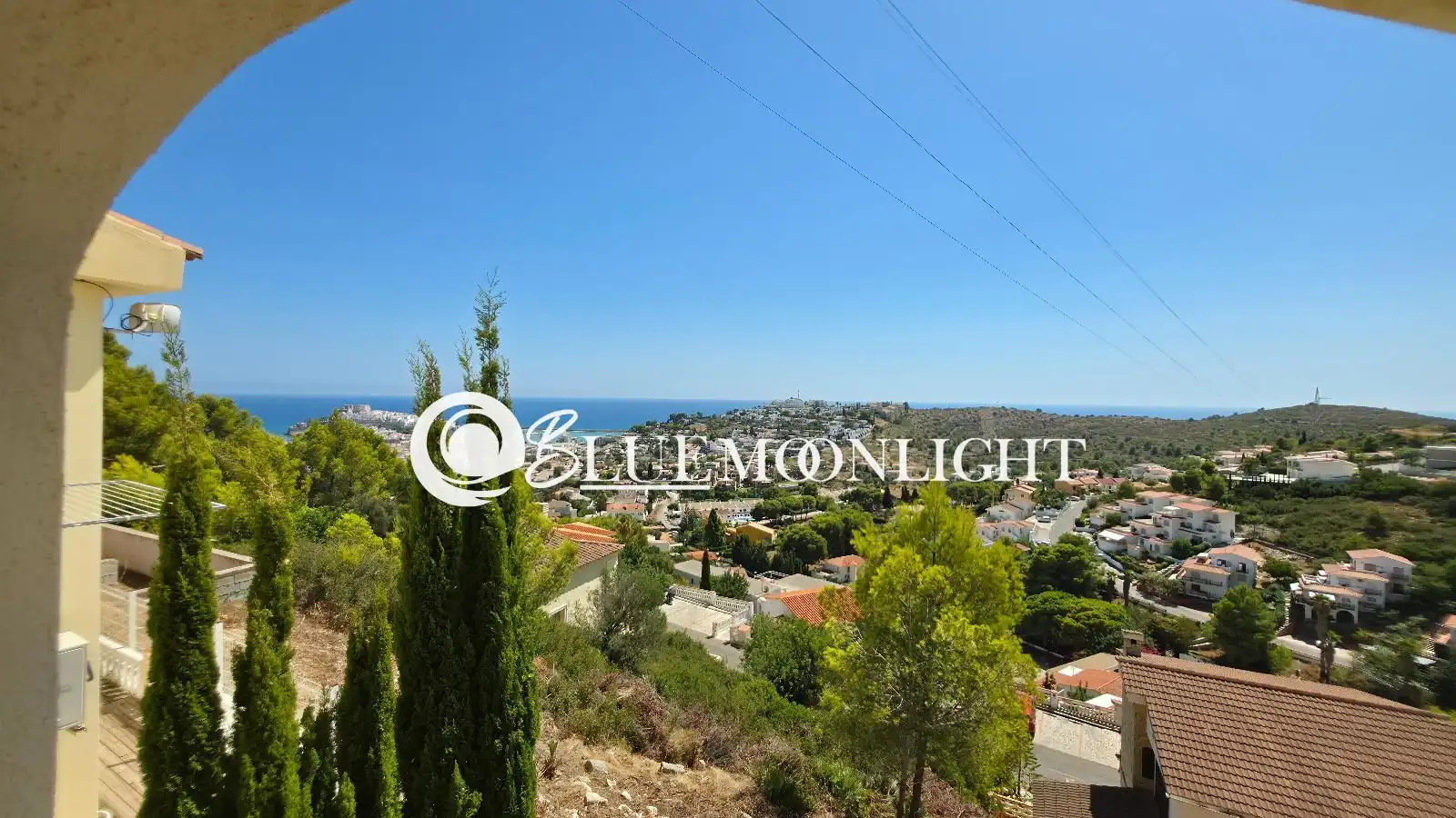 Vista exterior de Dúplex en venta en Peñíscola / Peníscola con Aire acondicionado, Calefacción y Jardín privado