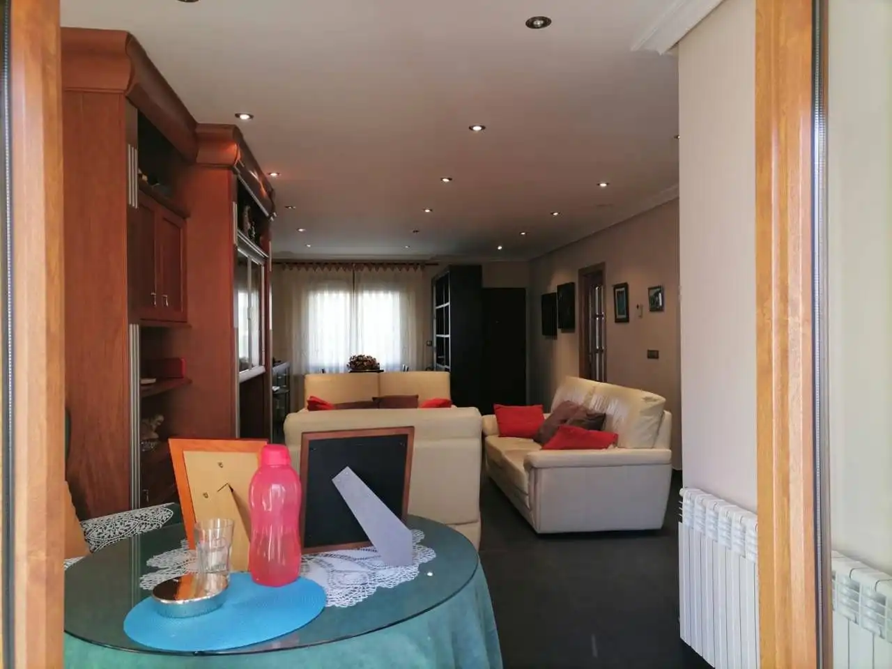 Living room of Detached homes for sale in Ciudad Rodrigo  with Parquet flooring, Terrace and Furnished