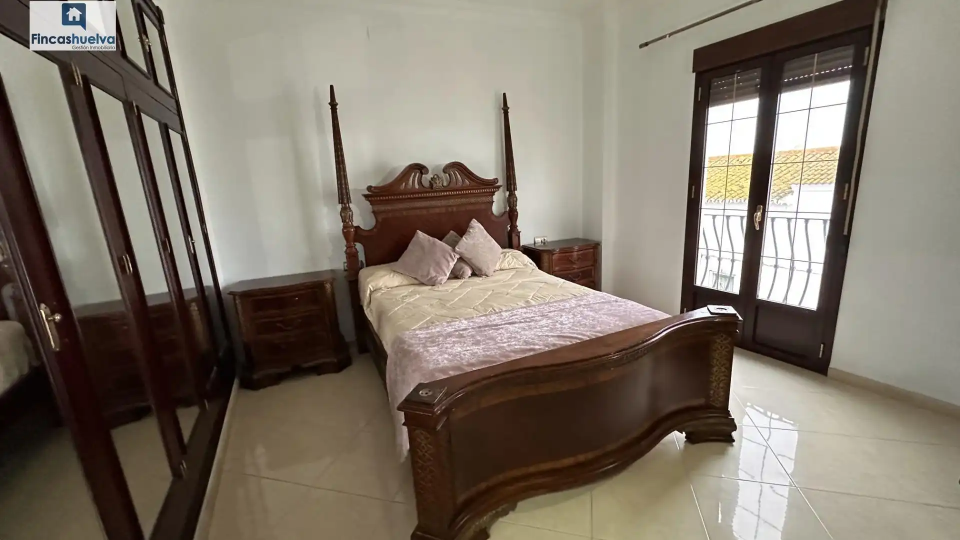 Bedroom of Houses for sale in Moguer  with Private garden, Terrace and Storage room