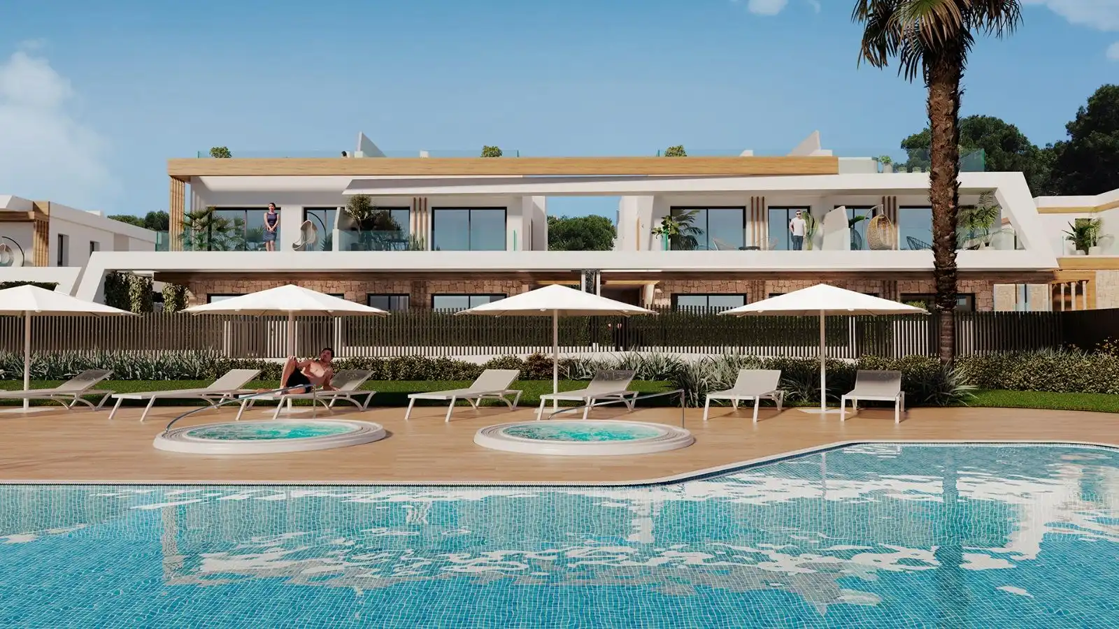 Piscina de Casa o chalet en venta en Capdepera con Aire acondicionado, Calefacción y Jardín privado
