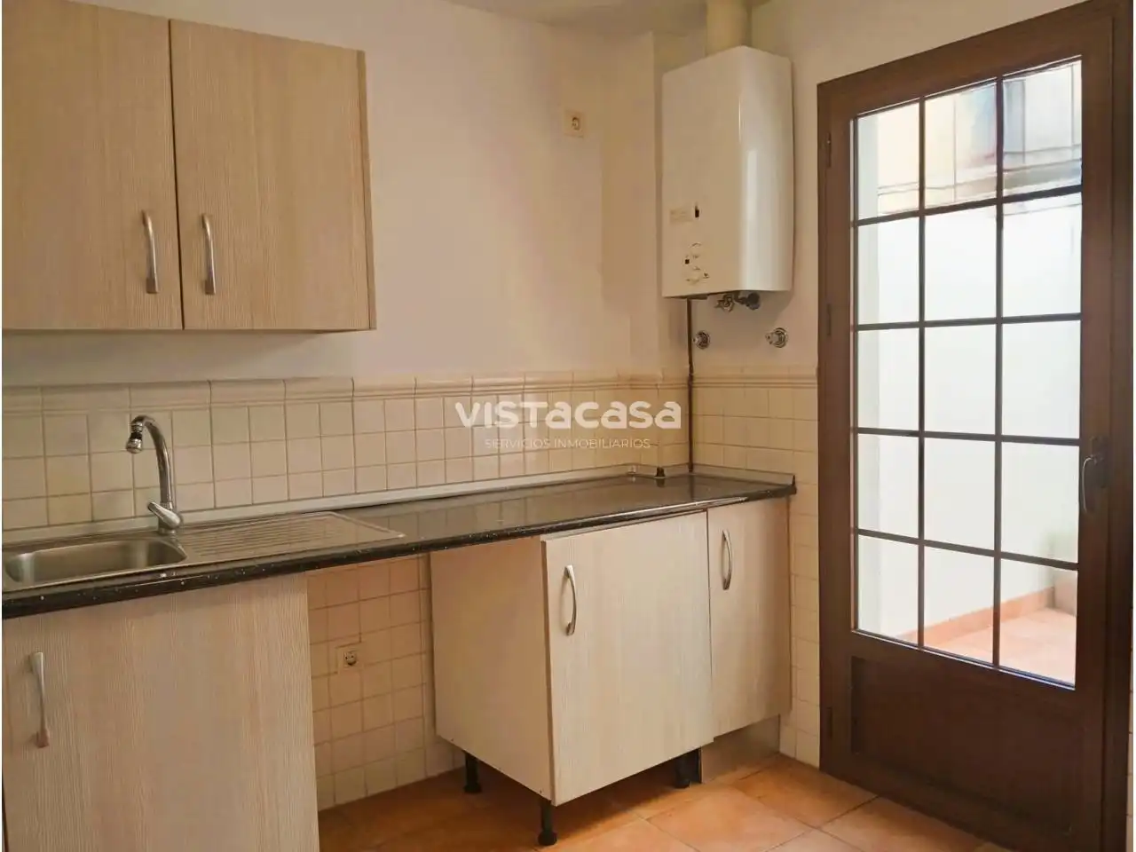Cocina de Casa adosada de alquiler en Mairena del Alcor con Aire acondicionado, Calefacción y Terraza