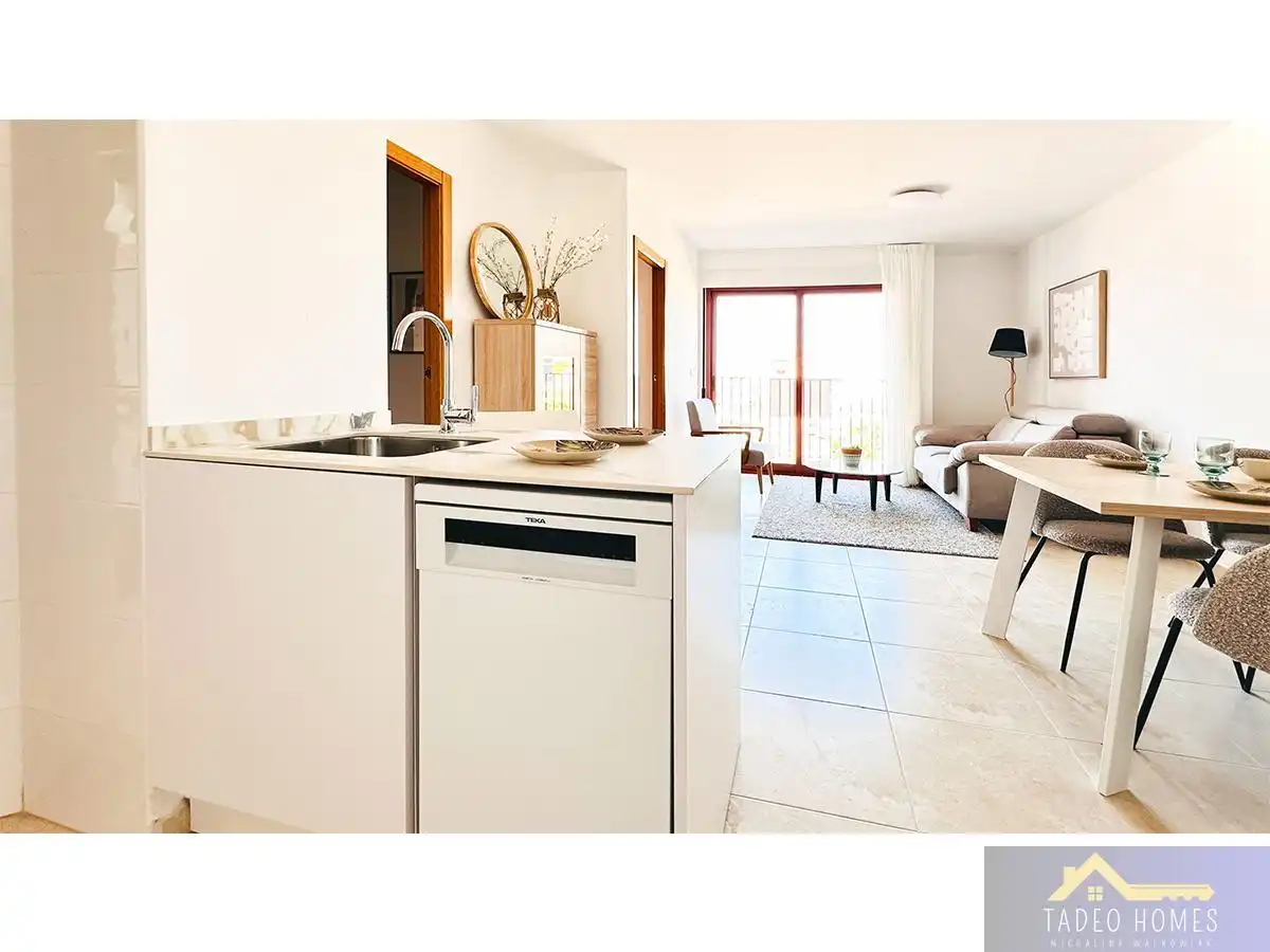 Cuina de Apartament en venda en Murcia amb Aire condicionat, Calefacció i Terrassa